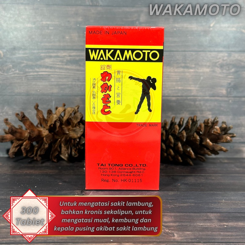 Wakamoto 300 Caps - Obat Lambung