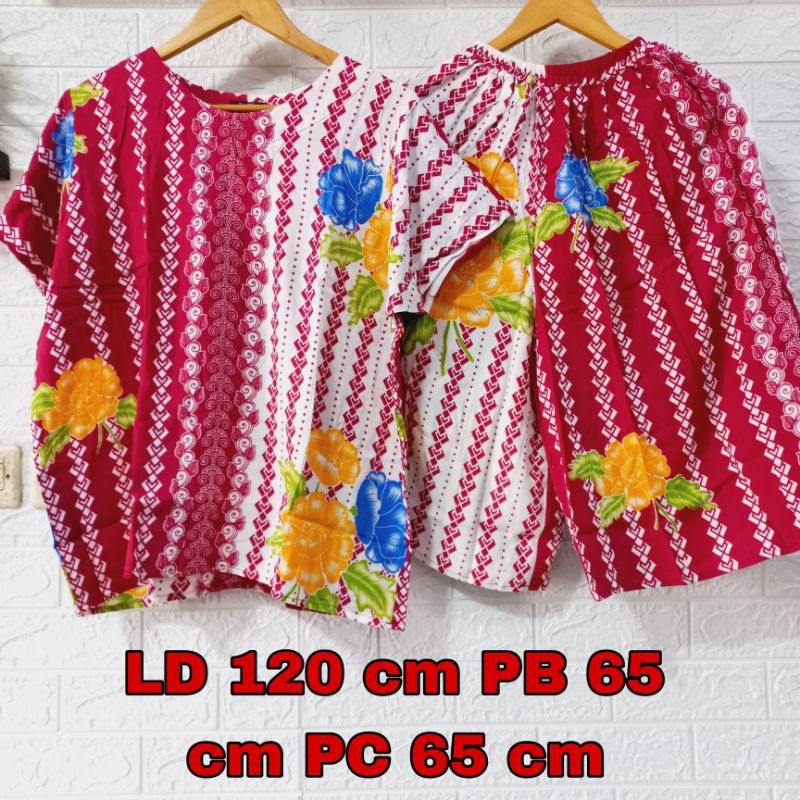 Daster Celana Kulot Jumbo Batik Hengky Motif Terbaru