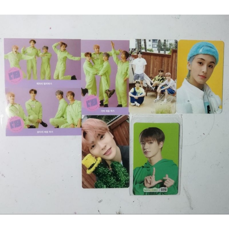 CLEARANCE SALE PHOTOCARD OFFICIAL NCT MARK DREAM JAEHYUN JENO 127 CANDY DICON LEMONILO SEASON GREETI