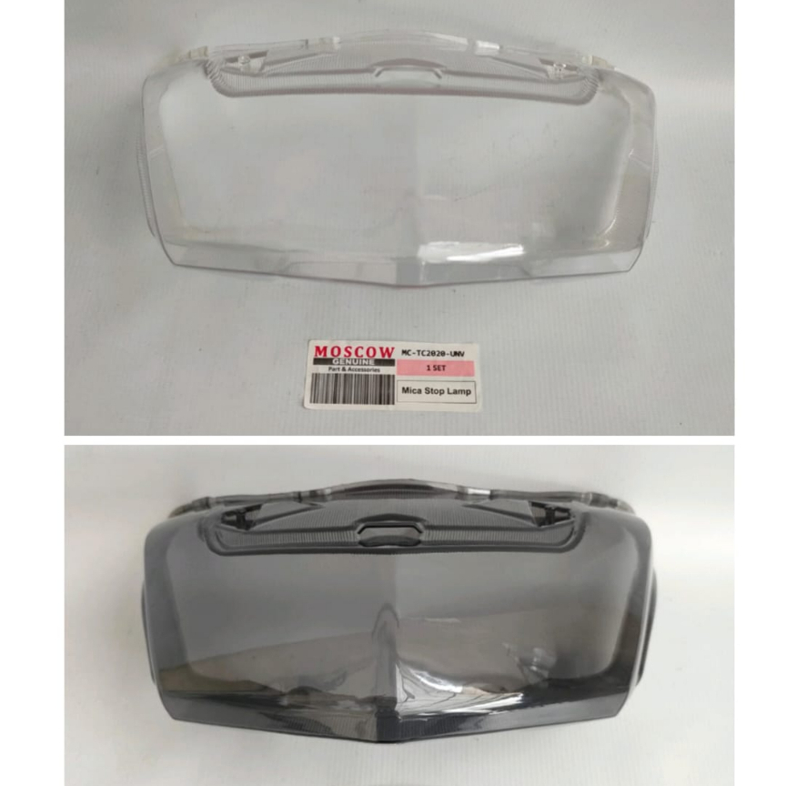 MIKA LAMPU STOP YAMAHA NMAX OLD VARIASI KACA LAMPU BELAKANG SMOKE CLEAR BENING MOSCOW