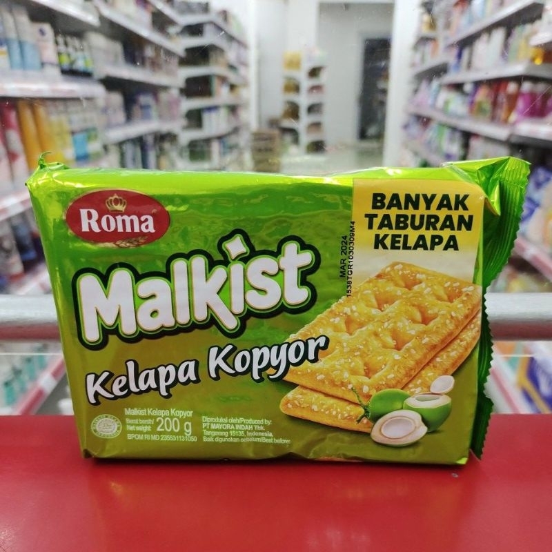 

Roma malkist kelapa kopyor 200 gr