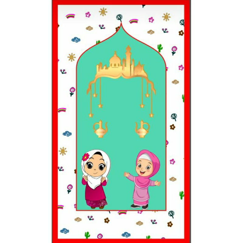 (COD) SAJADAH ANAK(Pilih Motif)