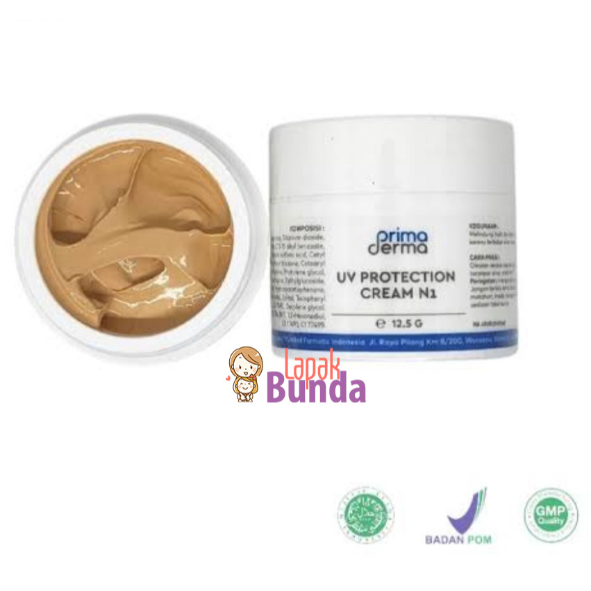 PRIMADERMA UV PROTECTION CREAM WARNA PUTIH N1 P1 R1 R2 CREAM SIANG PRIMA DERMA