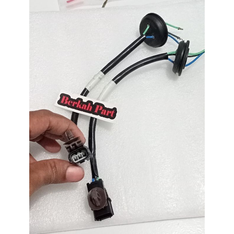 soket lampu stoplamp, soket fitting lampu belakang Honda Vario 125, Vario 150 led