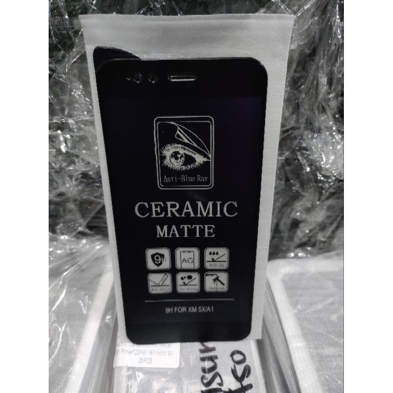 TG Tempered Glass Xiaomi Redmi A1 Redmi 5X Anti Gores Matte Blue