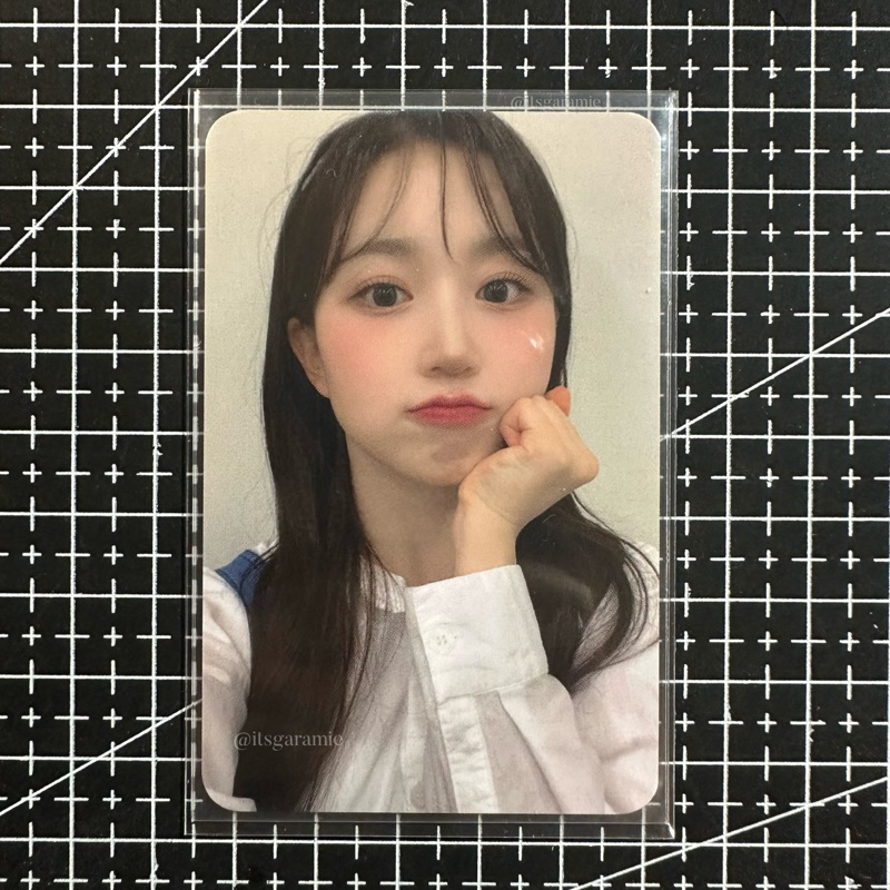 [ RARE ] Photocard Official Haewon NMIXX - pob bene pc haewon bdm blue dream media dice ver