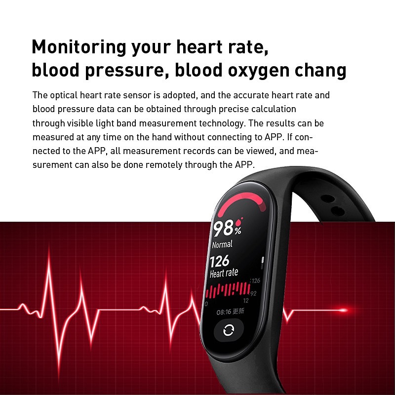 SmartWatch M7 Bracelet Sport Fitness Pedometer Heart Rate Blood Pressure Monitor Sports Bluetooth Smartband For Women Men's