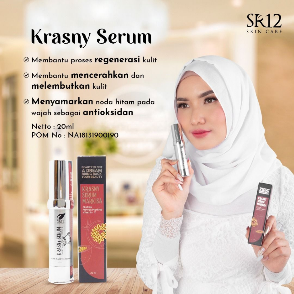 Sr12 Serum Krasny Perawatan Wajah