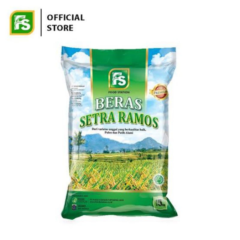 

Beras FS Setra Ramos 5 kg dan FS Setra Pulen 5 kg
