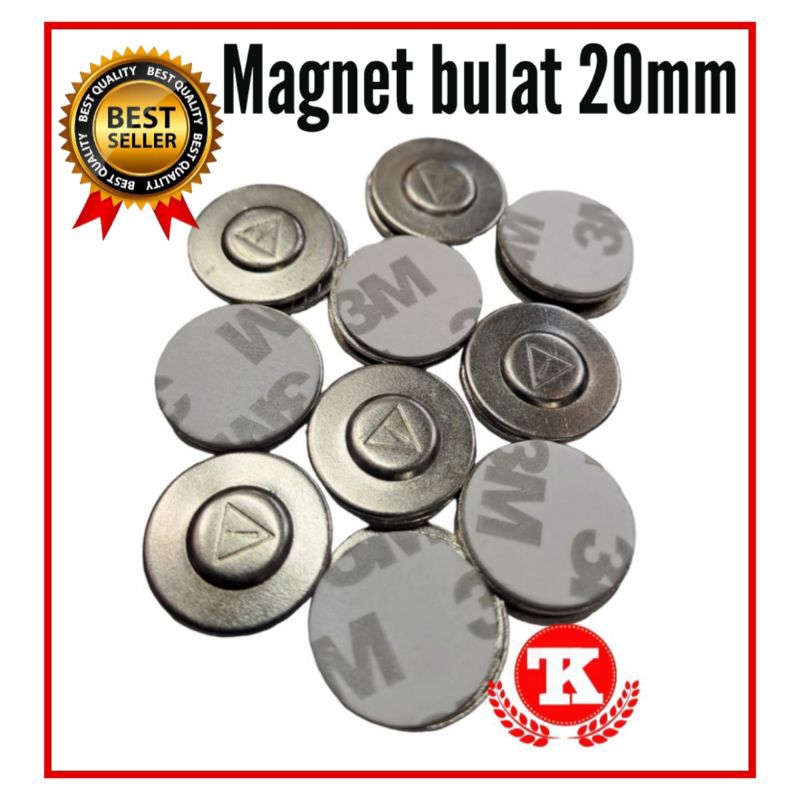 

Magnet Bulat 20mm Magnet Pin Magnet Pin Bulat