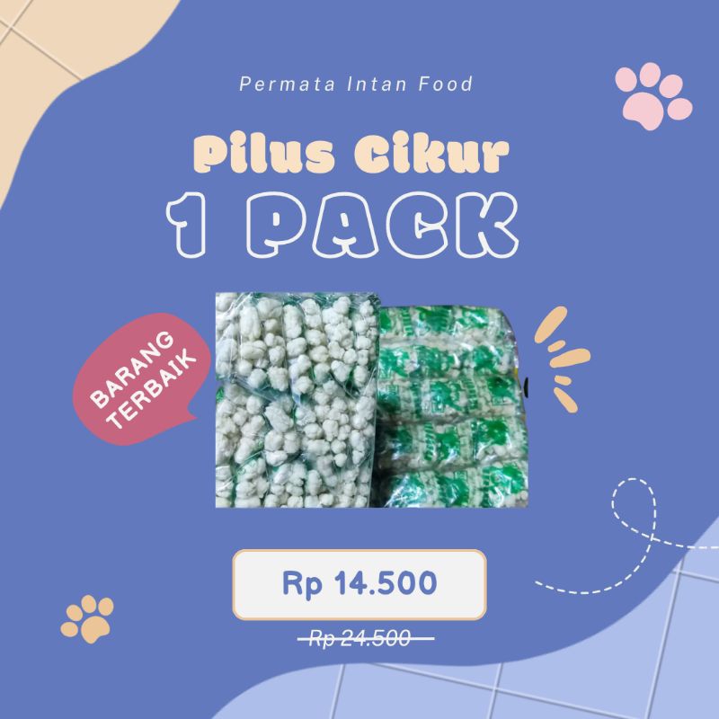 

Pilus Cikur Renyah 1 pack isi 20 pcs