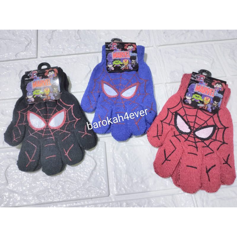Sarung Tangan Anak Cowok Karakter Marvel SPIDERMAN