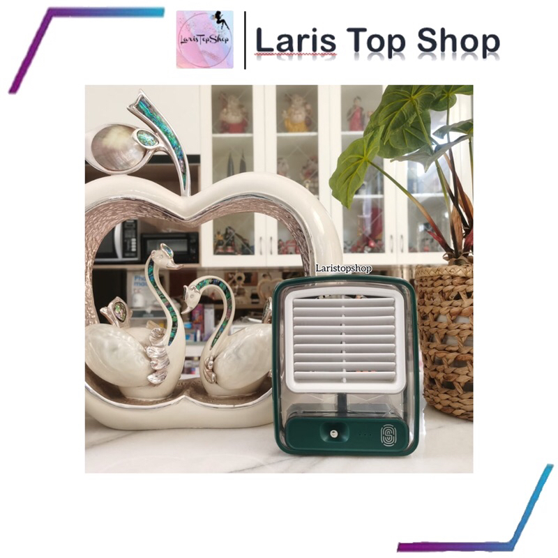 Kipas Mini Pendingin Ruangan P812 / Kipas Angin Pendingin AC Mini portable / LED Fan Humidifiar Air Cooler recharging / Kipas Angin Pendingin Spray Air