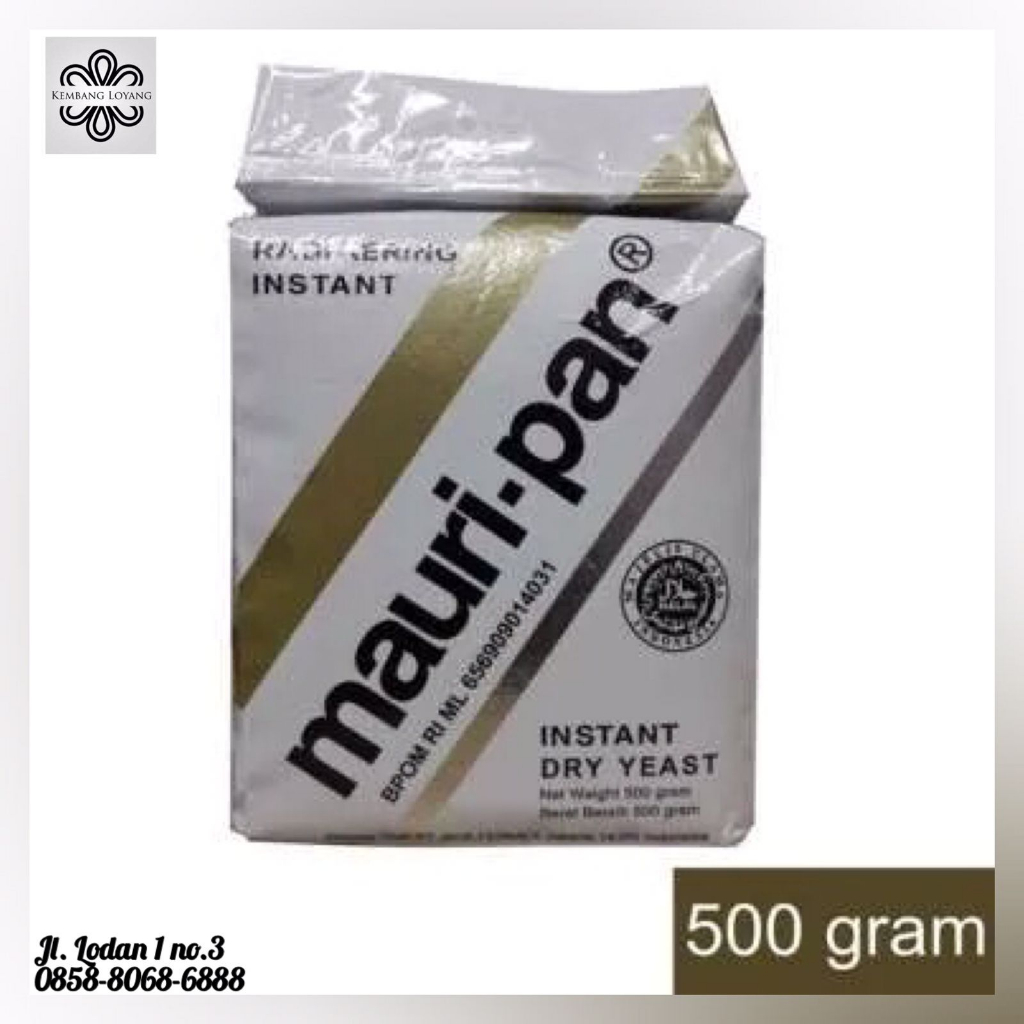 

Mauripan Ragi Instan Vacum Import 500gr