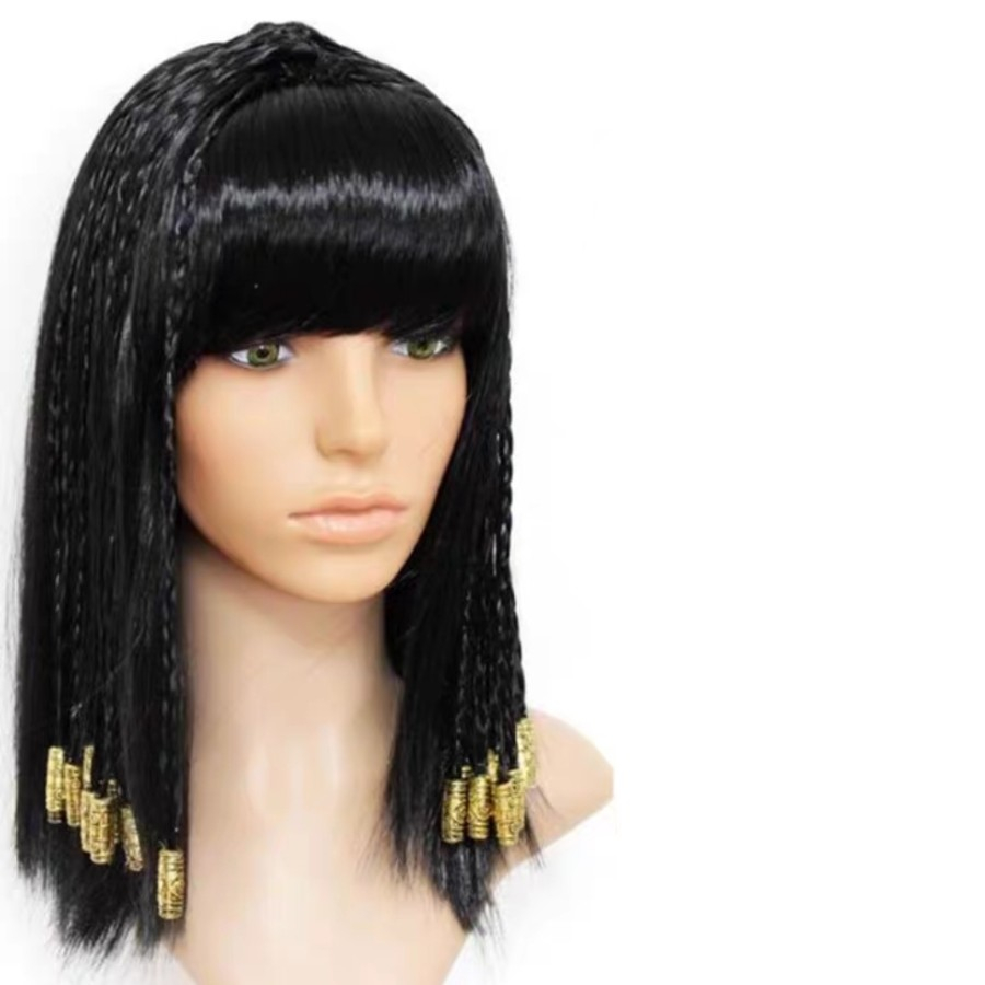 Egypt Cleopatra Costume Wig Hair Accessory Snake Bracelet Costume Prop