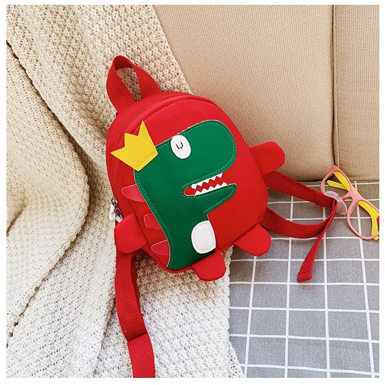 T-011 IMPORT Tas Anak Cowok Karakter Dinosaurus / Tas Anak Laki-Laki Lucu Import High Quality