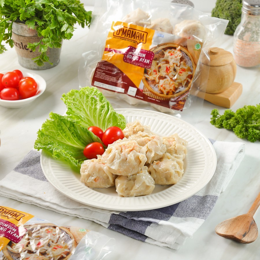 

D'MAMAM Dimsum Udang Ayam NO MSG, HALAL, BPOM 300gr-JktBar
