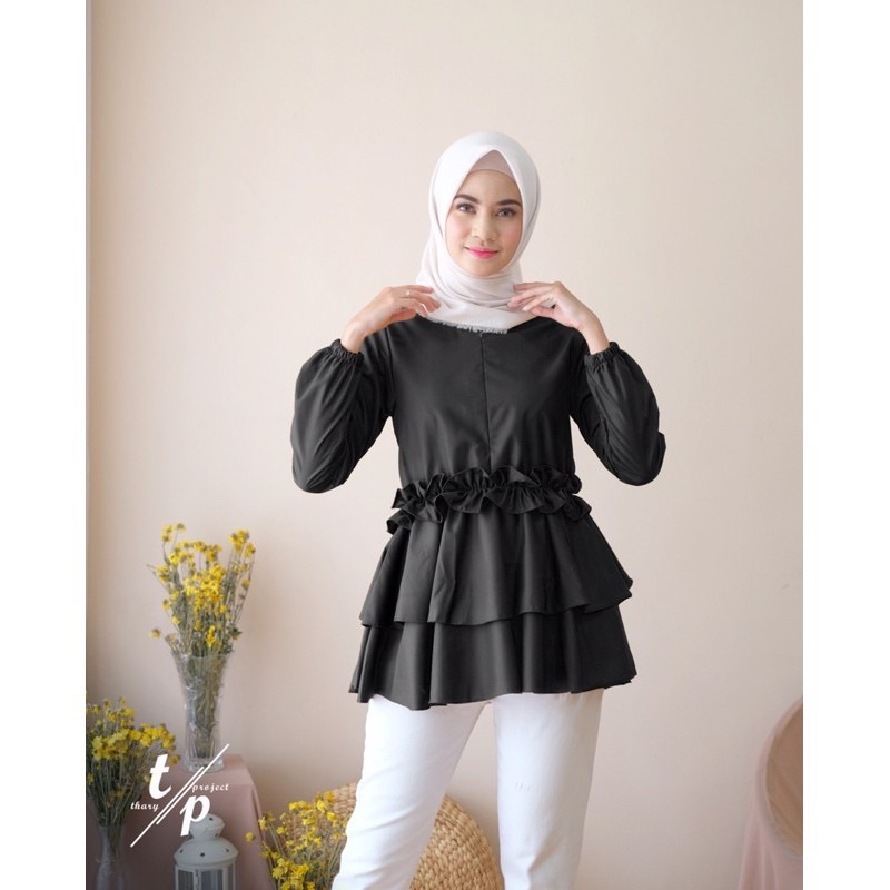 MALAYA BLOUSE CRINGKEL AIRFLOW