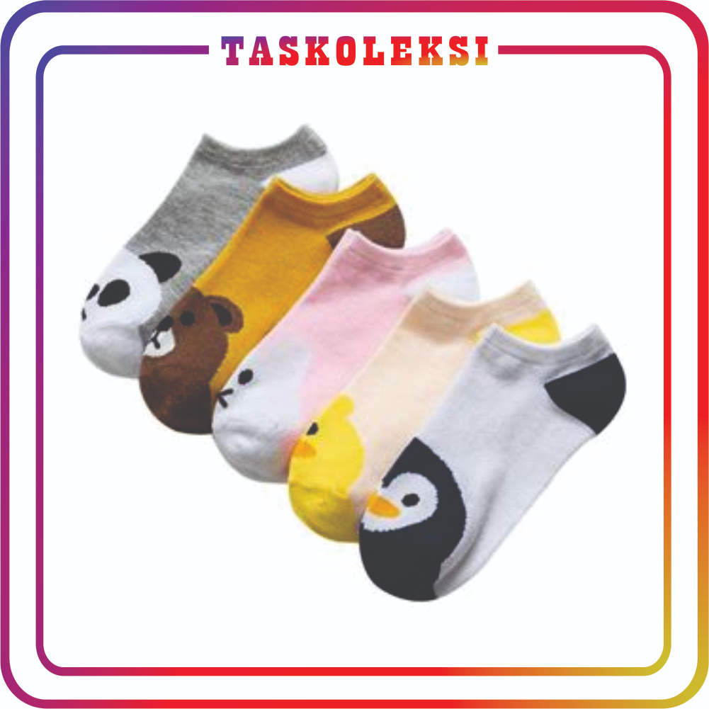 ☛TK☚ Kaos Kaki Motif Karakter Beruang / Kaos Kaki Pria Wanita KK134