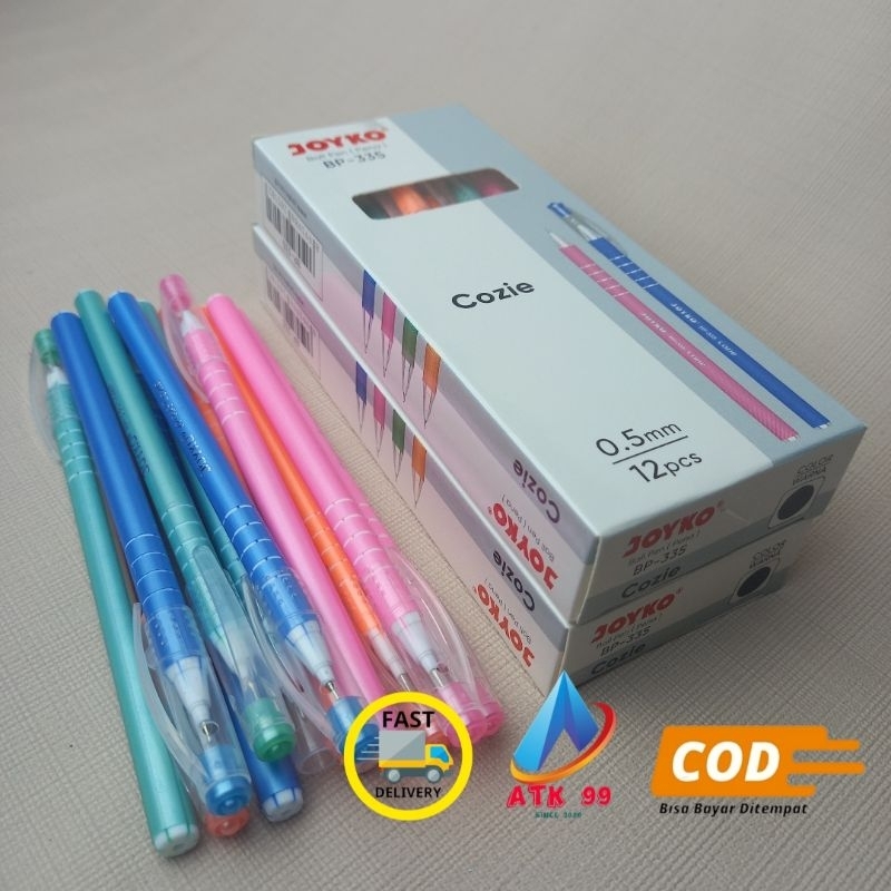 Joyko COZIE BP-335/Pulpen JOYKO/Pen/BallPen/Bolpoint/Pena