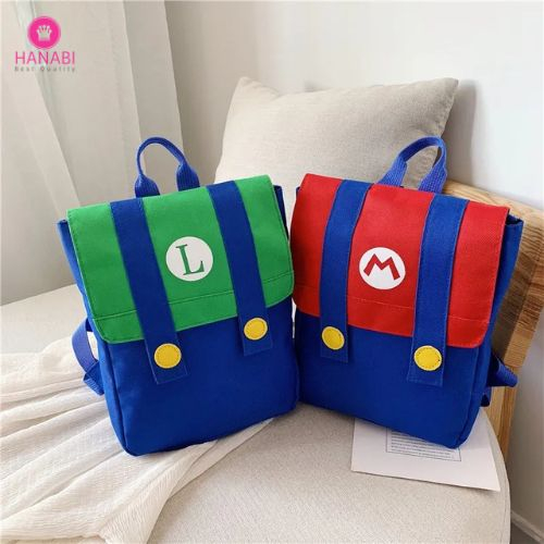 HANABI-tas ransel SUPER MARIO tas sekolah anak tas jalanjalan