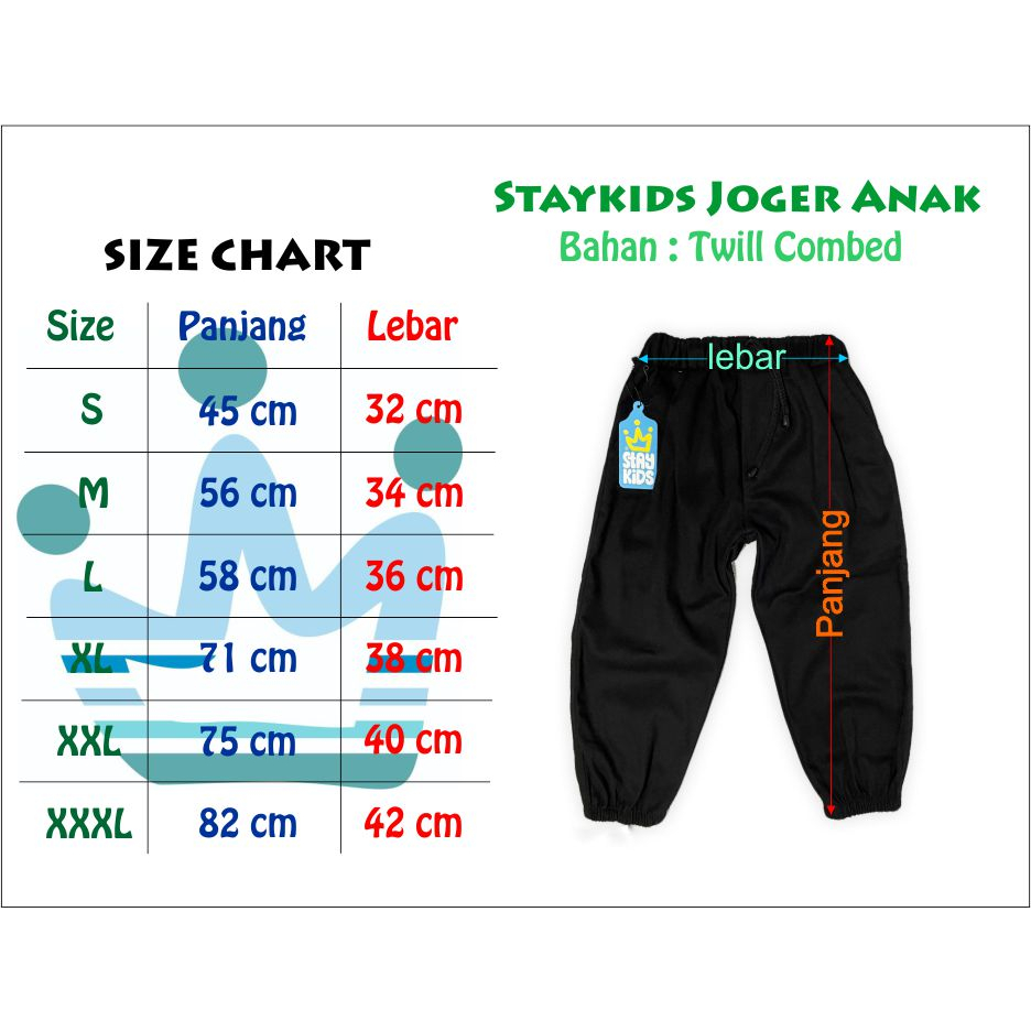 Celana chinos naruto / celana chinos anak laki-laki usia 1-12 tahun bahan katun strecht combed