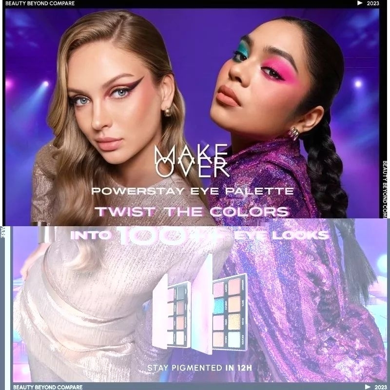 Make Over Powerstay Eye Palette | Eyeshadow Hall Of Stars | Futurist Gleam