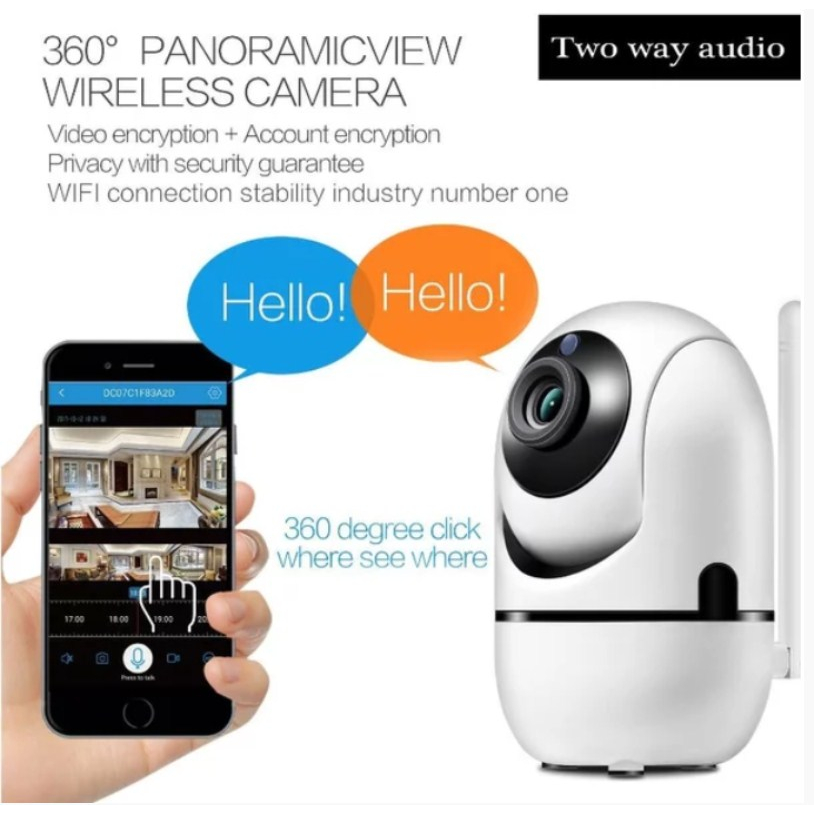 TERMURAH PTZ Wifi Smart Camera 720P - BK-Q1 [FTYCAM PRO]