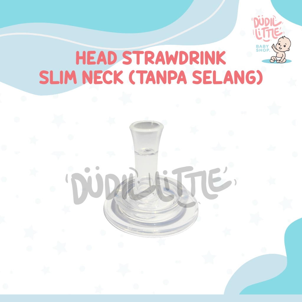 Sedotan Pengganti Dot Nipple Training Model Wide Slim Neck Bahan Silikon BISA COD BERGARANSI