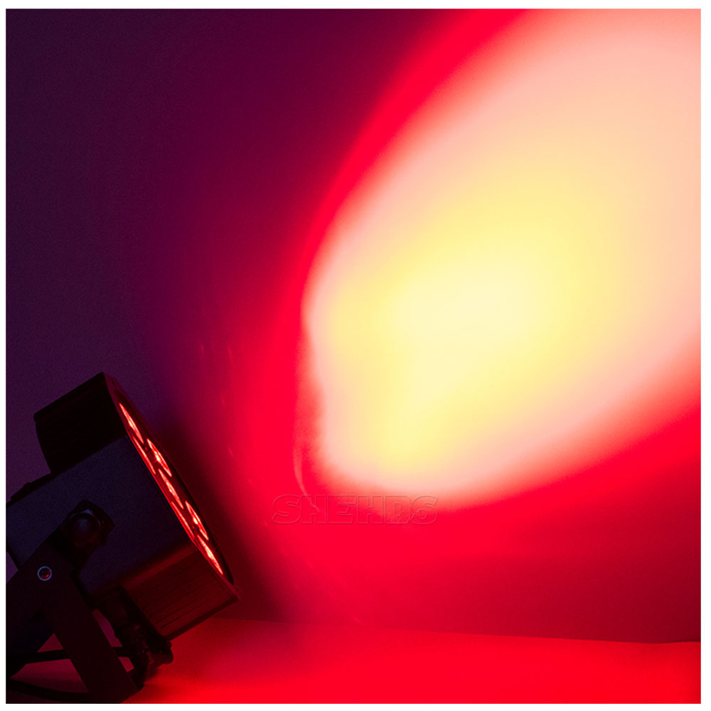 Lampu Sorot LED Spotlight Sensor Suara RGB DMX 10W 240V - SHE0718F - Black