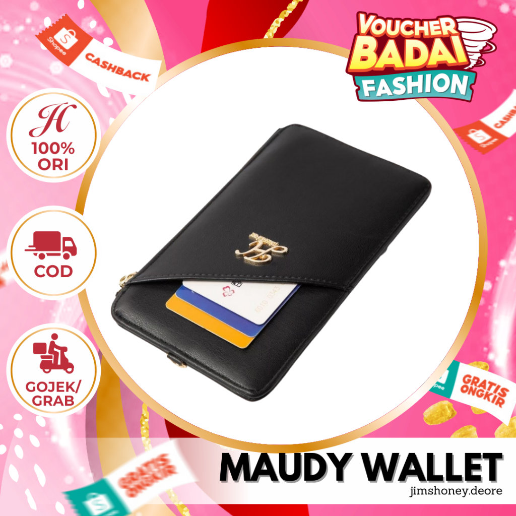 Jims Honey Maudy Wallet Dompet Panjang Wanita