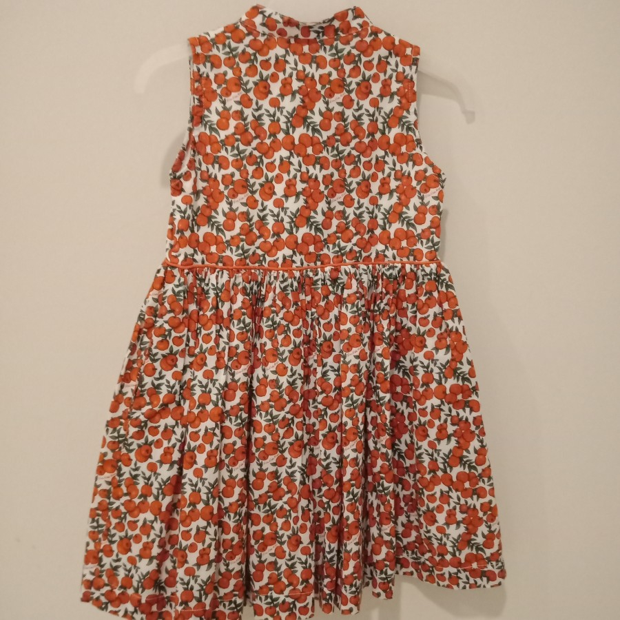 Preloved Dress anak red tomato Vivavida 24months