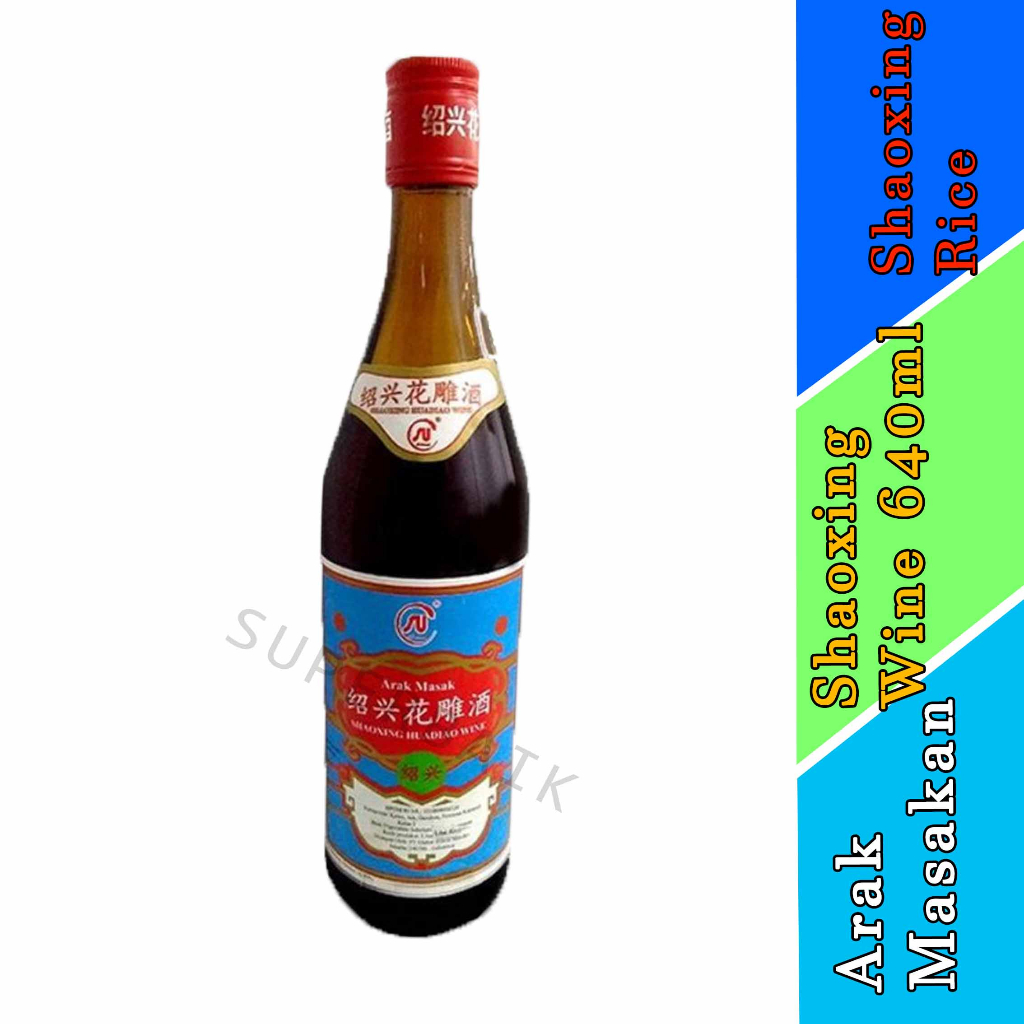 

Shaoxing Rice - Shaoxing Huadiao Wine - Arak Masak - 640ml