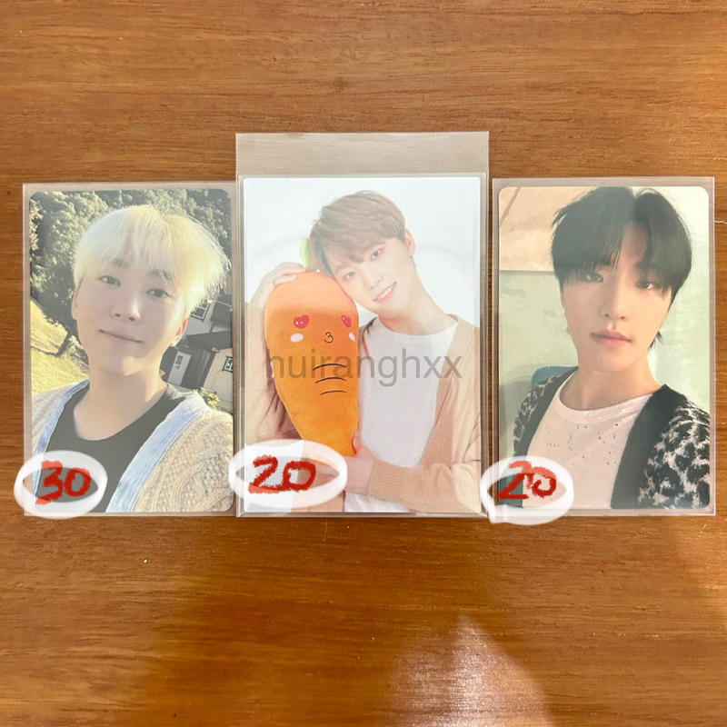 [READY STOCK] SEUNGKWAN & DINO photocard pc trading card tc in the soop its 2 haru carrot attacca ca