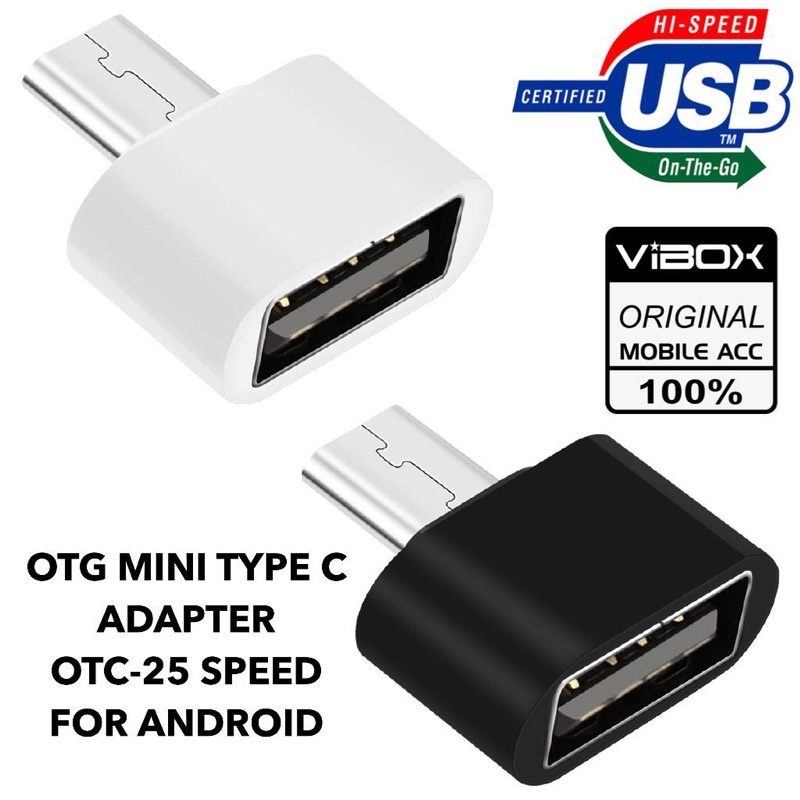 Otg vibox mini type c Otc25/Otg Handphone mini Type C BY SMOLL