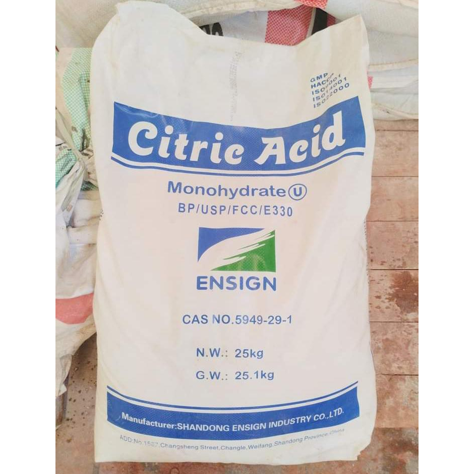 citric acid 25kg asam citrun pemutih pembersih