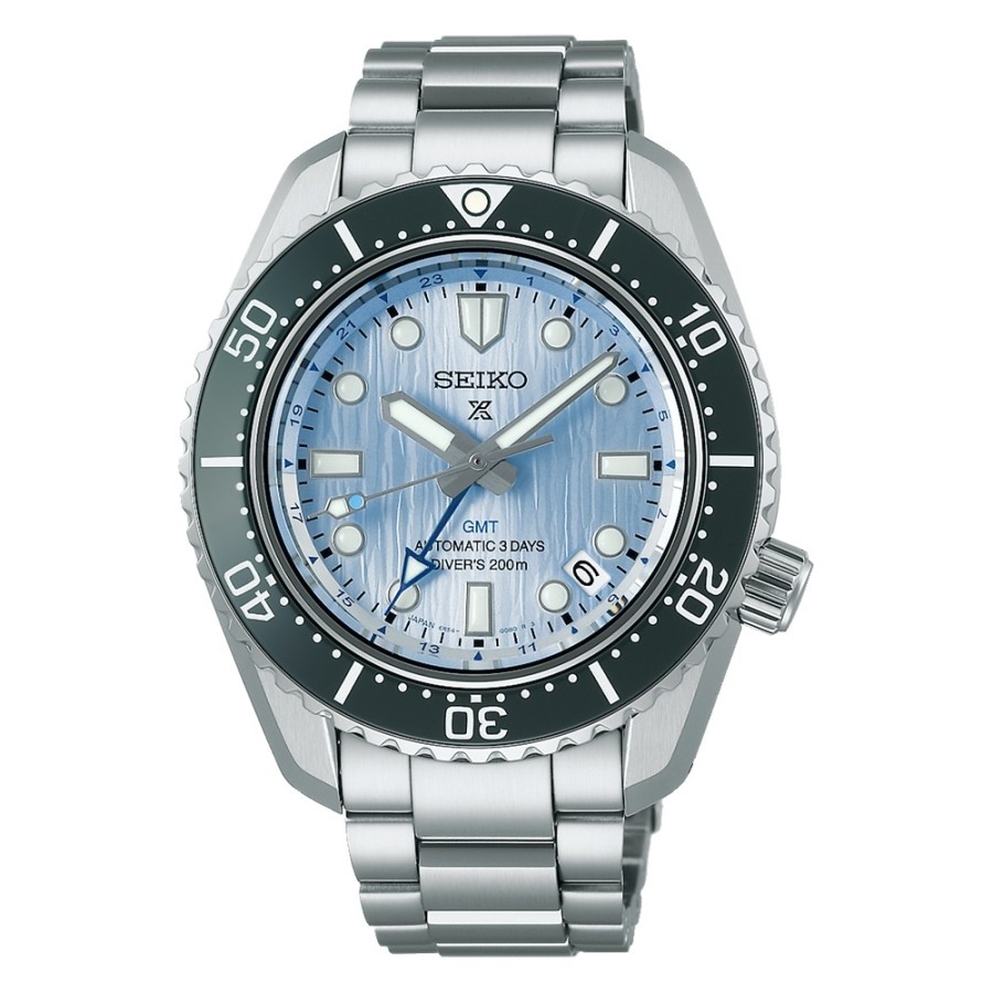 SEIKO PROSPEX GMT GLACIER BLUE SPB385J1 SPB385