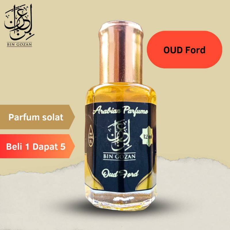 Beli 1 free 5 - Parfum OUD Ford 12ml - bibit murni - inspired by Tom Ford