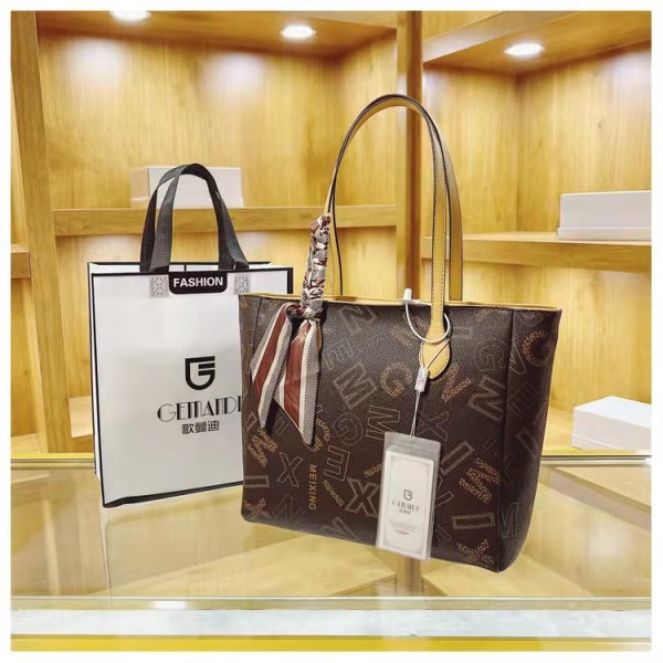 BJ62734 - COFFEE/BROWN/BEIGE TAS SLEMPANG JINJING TOTEBAG HANDBAG TAS WANITA FASHION IMPORT MODIS ELEGAN TERMURAH TERLARIS TERBARU BAGSTORE JAKARTA TAS BATAM  ZCJ2734