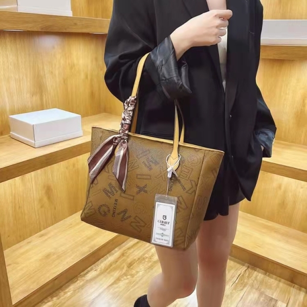 BJ62734 - COFFEE/BROWN/BEIGE TAS SLEMPANG JINJING TOTEBAG HANDBAG TAS WANITA FASHION IMPORT MODIS ELEGAN TERMURAH TERLARIS TERBARU BAGSTORE JAKARTA TAS BATAM  ZCJ2734