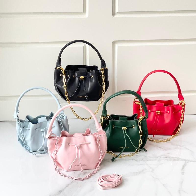 PROMO SALE Tas ck selempang serut hitam biru hijau merah pink