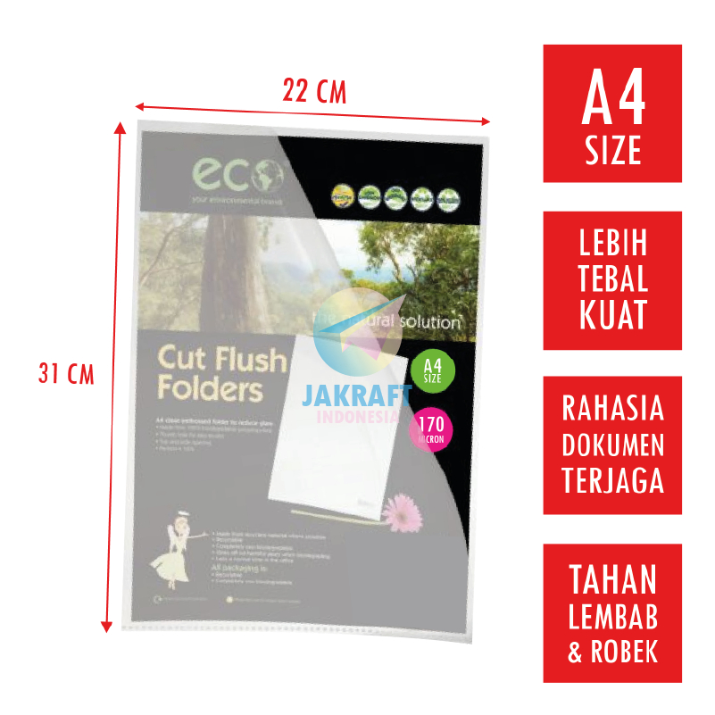 

(1 Pcs) Map L Rahasia A4 Semi Bening Transparan Doft Doff Matte Opaque File Folder Plastik Clear Tebal Kuat