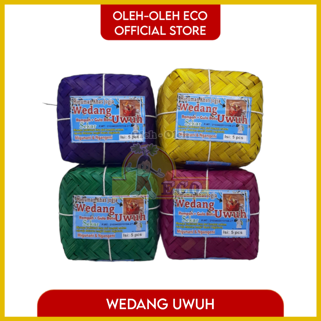 

Wedang Uwuh Minuman Tradisional SEKAR Besek asli Jogja