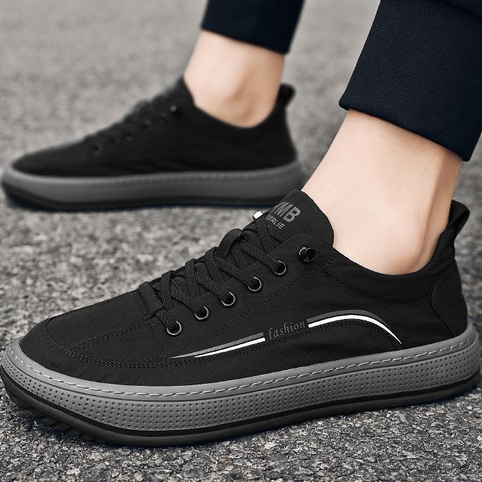 SANGCAKRA COD- Sepatu Pria Sneakers Olahraga Style Korea New Model 2023 Style Korea Musim Panas All-Match Low-Top Slip On Anti Selip Bernapas Bersol Tebal Rendah Ringan Nyaman Dipakai Kasual Import Terbaru Gaya Sporty Keren Kekinian SP-18