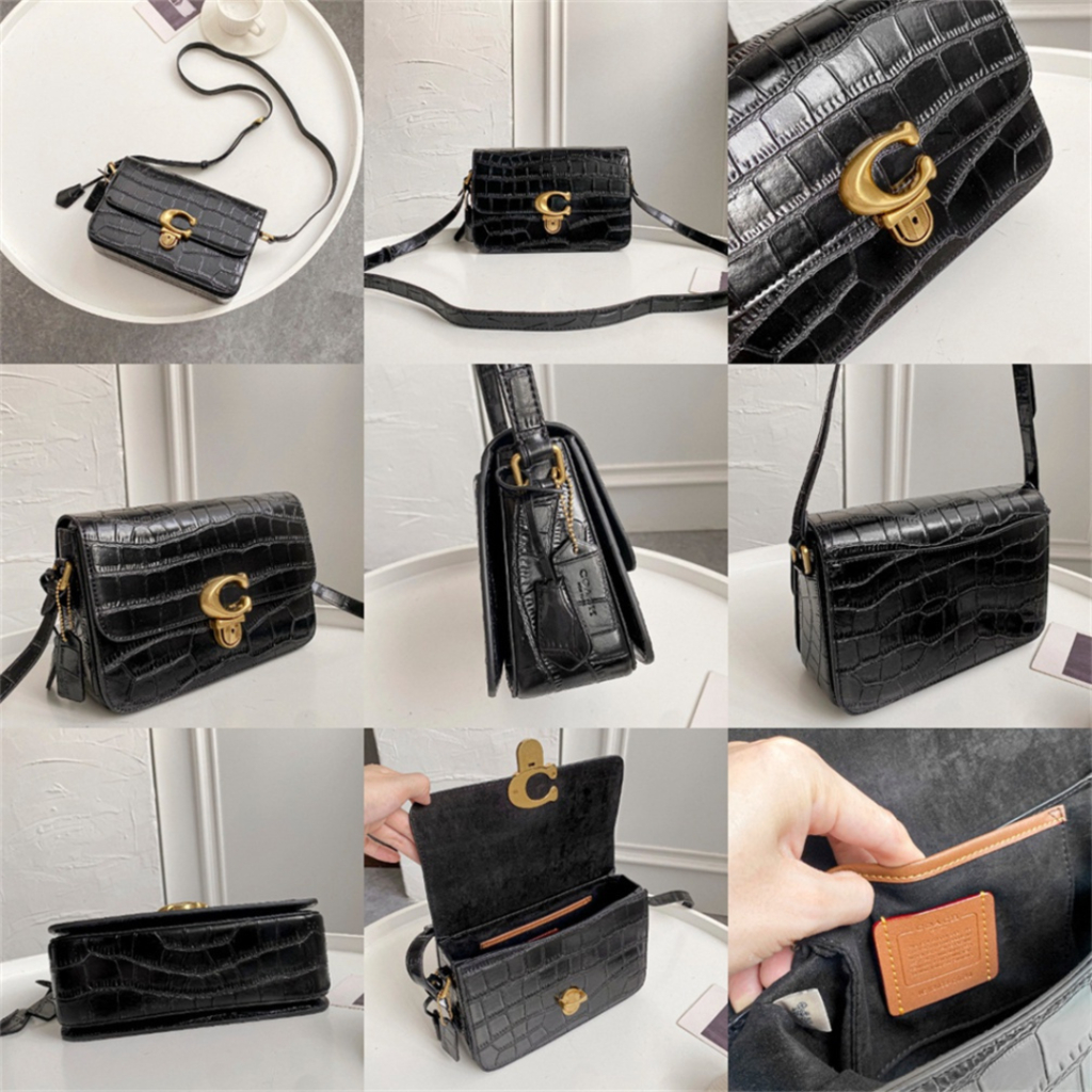 TAS WANITA CH 6640 TAS SELEMPANG WANITA CROSSBODY LEATHER CROCODILE