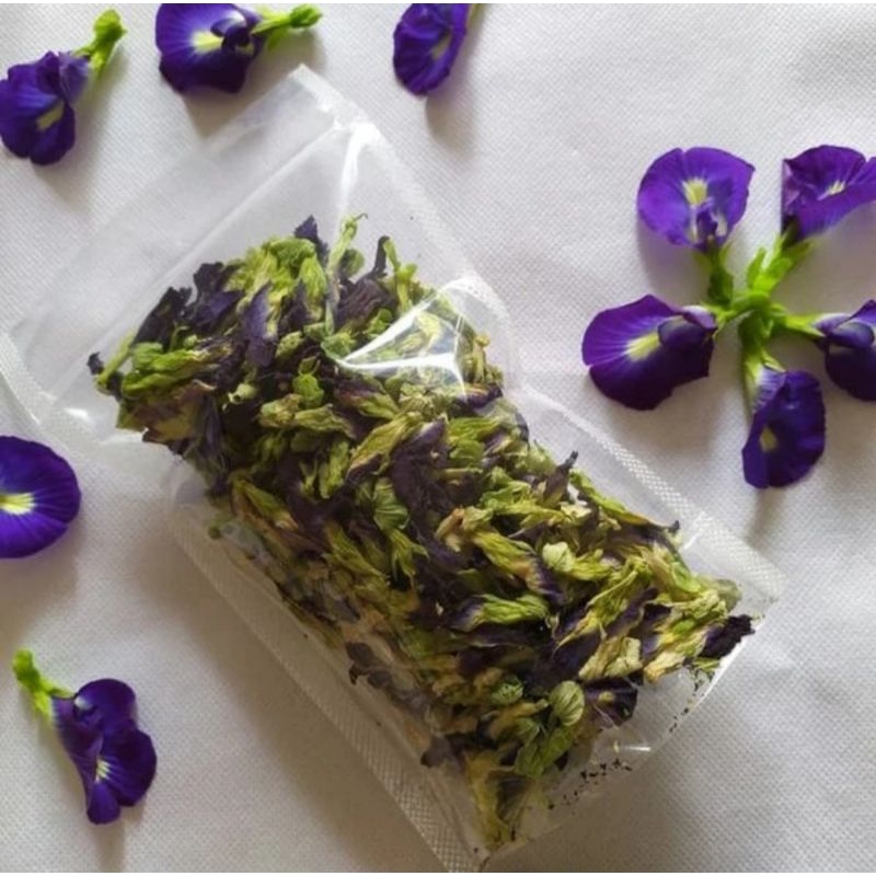 

Bunga telang kering/blue pea dried
