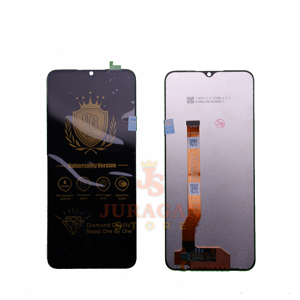 LCD TOUCHSCREEN OPPO A17 - LCD OPPO A17K - LCD OPPO A77S - LCD OPPO A57 2022 -LCD OPPO  A77 4G/5G COMPLETE ORIGINAL 1 SET