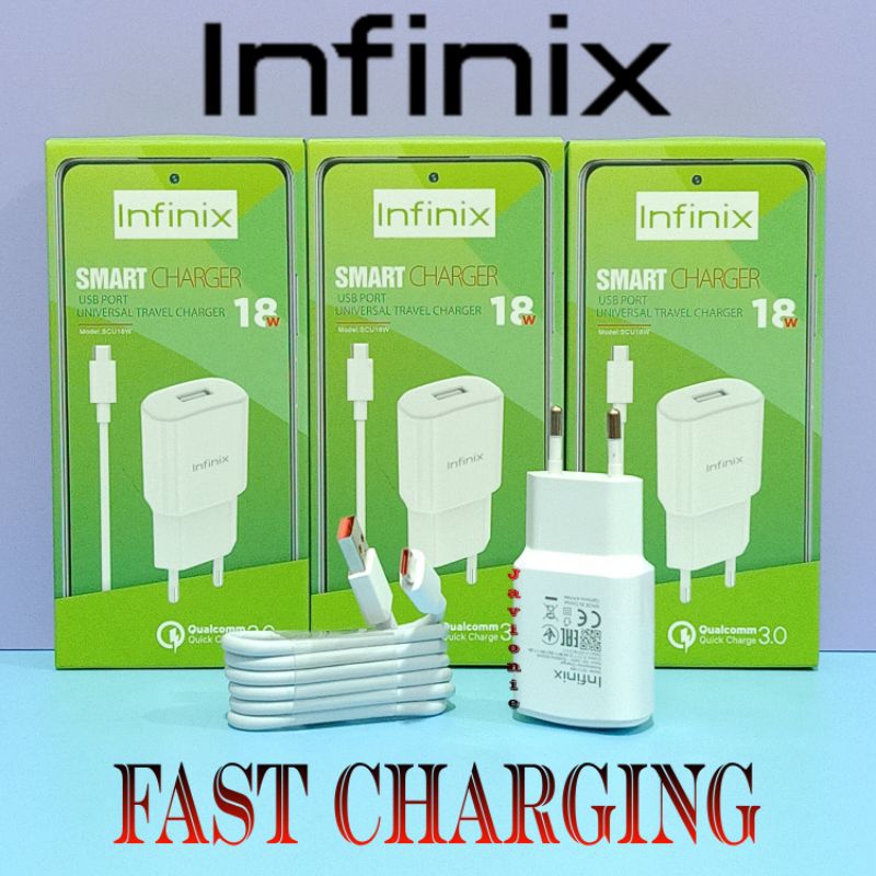 Charger Casan Cas HP INFINIX ZERO X NEO 18W ORIGINAL TYPE C FAST CHARGE CHARGING