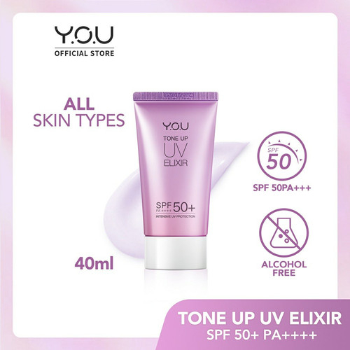 You Sunscreen Tone Up UV Elixir &amp; Triple UV Elixir SPF 50+ PA++++