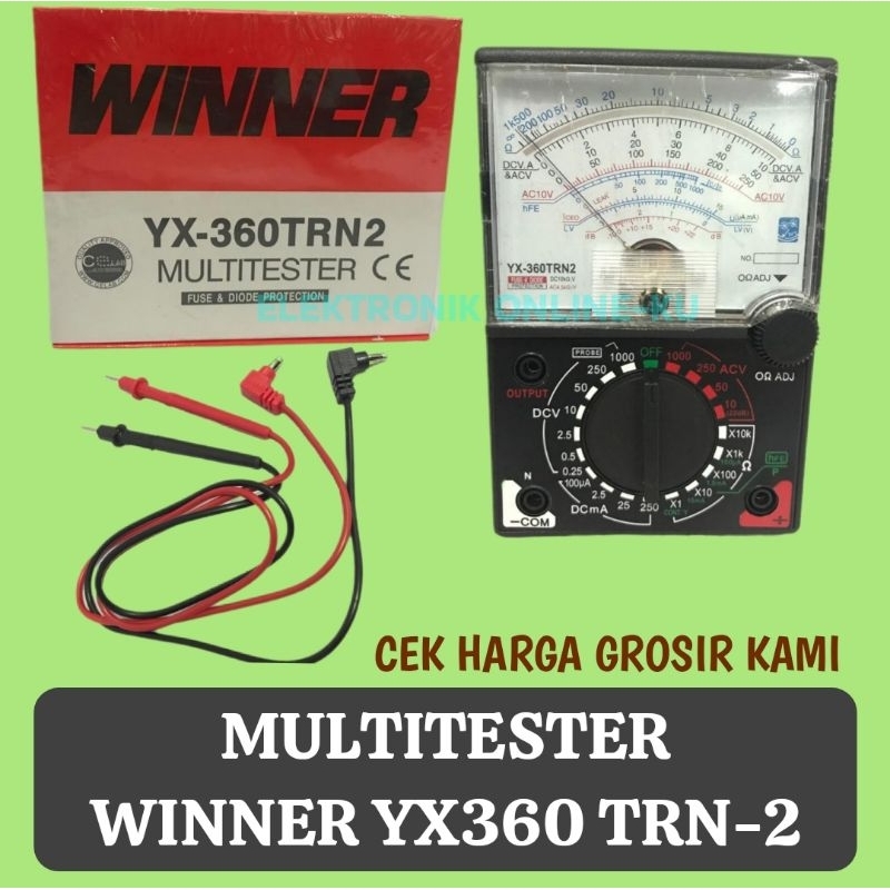 MULTITESTER ANALOG WINNER YX360 TRN2